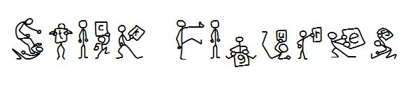 Stick Figures字体