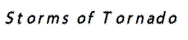 Storms of Tornado字体