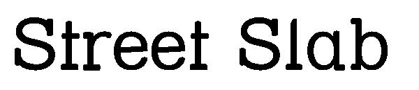 Street Slab字体
