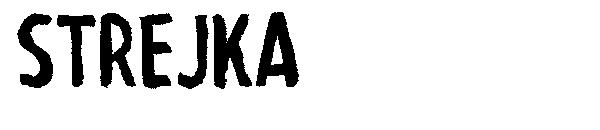 Strejka字体