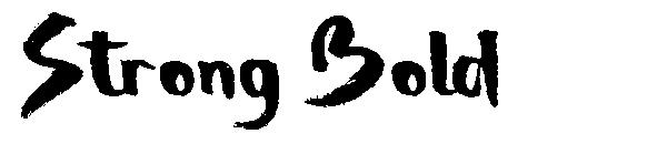 Strong Bold字体
