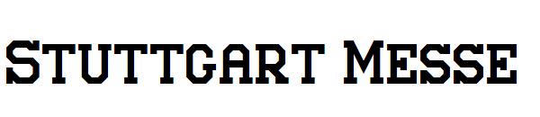 Stuttgart Messe字体