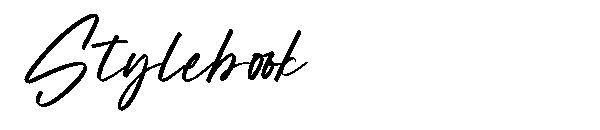 Stylebook字体