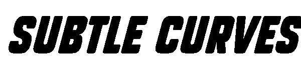 Subtle Curves字体