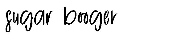 Sugar Booger字体