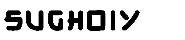 Sughoiy字体