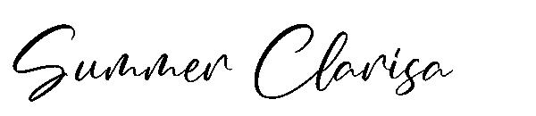 Summer Clarisa字体