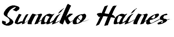 Sunaiko Haines字体