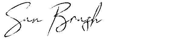 Sun Brush字体