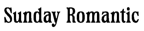 Sunday Romantic字体