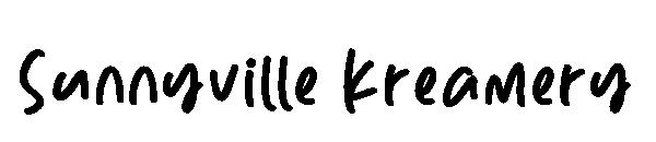 Sunnyville Kreamery字体