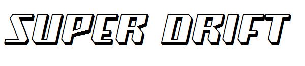 Super Drift字体