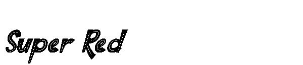 Super Red字体