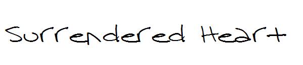 Surrendered Heart字体