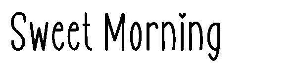 Sweet Morning字体