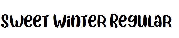 Sweet Winter Regular字体