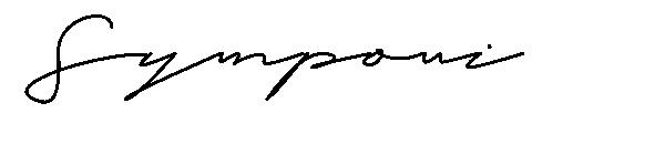 Symponi字体