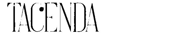 Tacenda字体