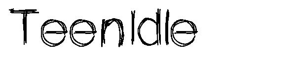 TeenIdle字体