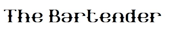 The Bartender字体