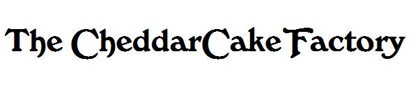 The CheddarCake Factory字体