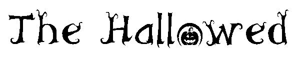 The Hallowed字体