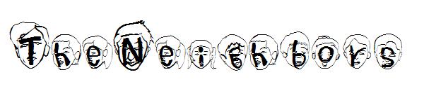 TheNeighbors字体
