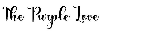The Purple Love字体