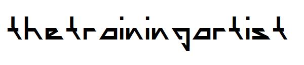 thetrainingartist字体