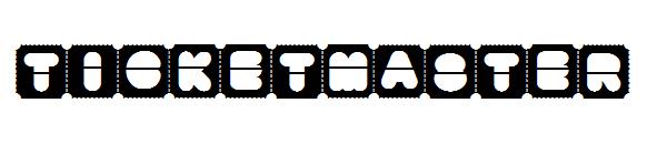 TicketMaster字体