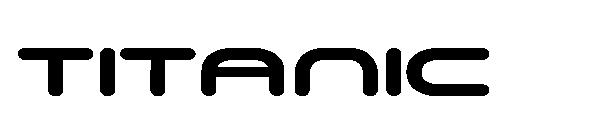 titanic字体
