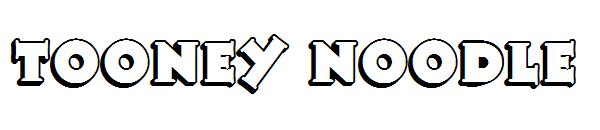 Tooney Noodle字体
