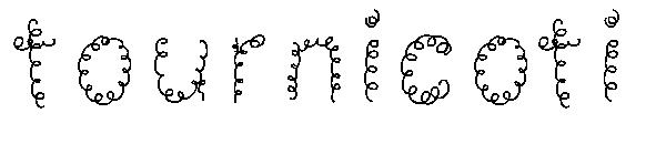 tournicoti字体