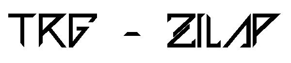 TRG - Zilap字体