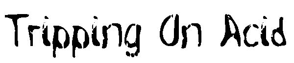 Tripping On Acid字体