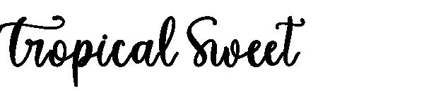 Tropical Sweet字体