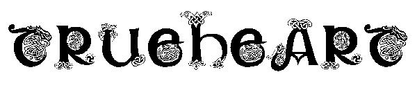 Trueheart字体