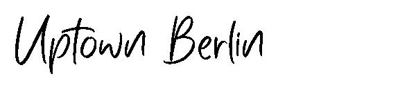 Uptown Berlin字体