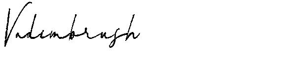 Vadimbrush字体