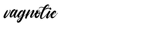 vagnotie字体