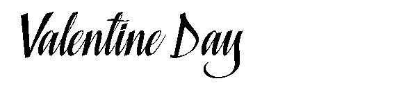 Valentine Day字体