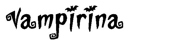 Vampirina字体