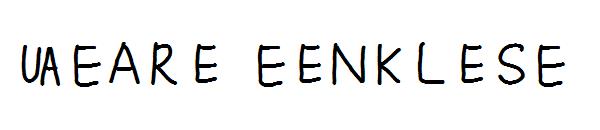 VHARI HINGLISH字体