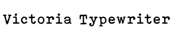 Victoria Typewriter字体