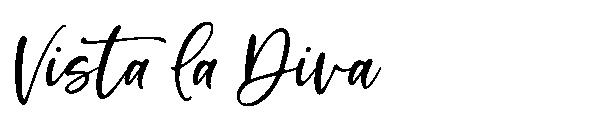 Vista La Diva字体