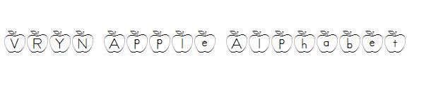 VRYN Apple Alphabet字体