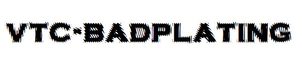 VTC-BadPlating字体