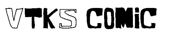 VTKS COMIC字体