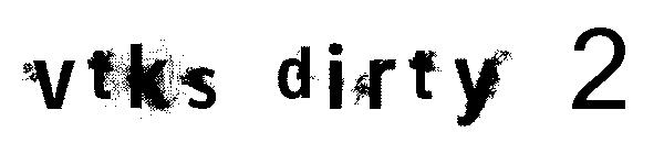vtks dirty 2字体