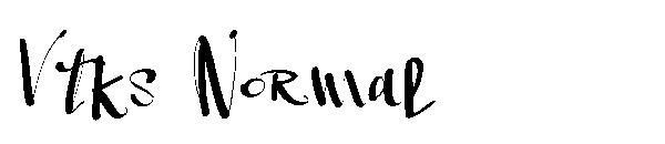 Vtks Normal字体